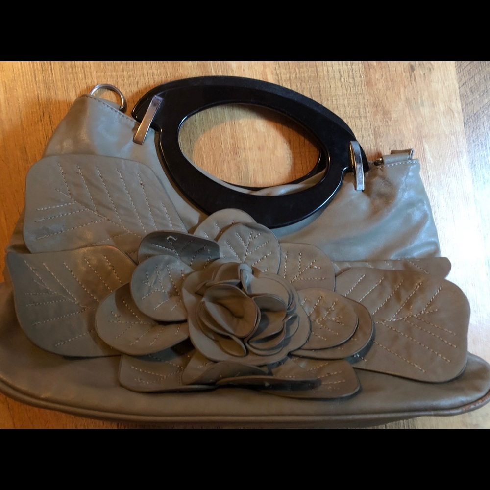 Flower satchel from Charming Charlie